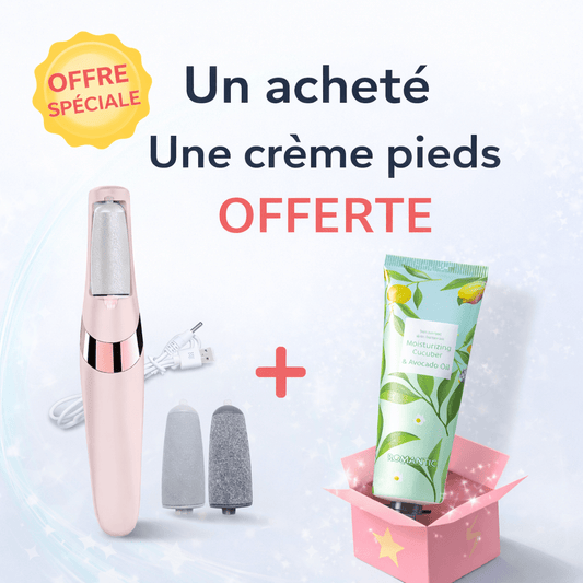 Lime Électrique professionnelle pour les pieds (une crème pieds offerte) - SamaShop