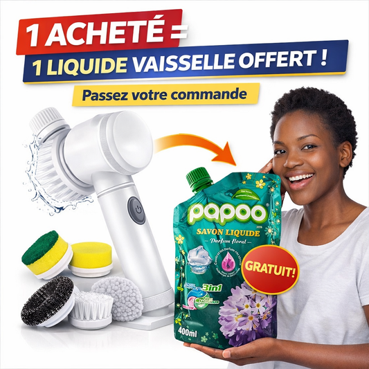 Brosse de Nettoyage Électrique portable USB Rechargeable - SamaShop