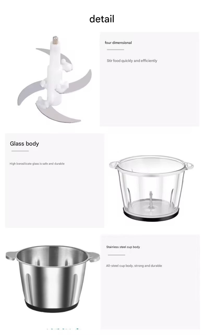 Hachoir Électrique 3L - SamaShop